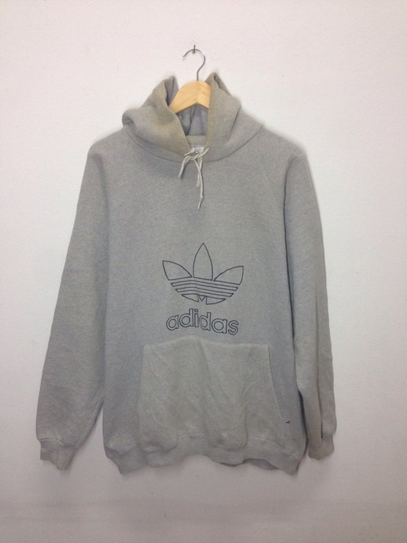 Rare Vintage 90s Hoodies Adidas Big 