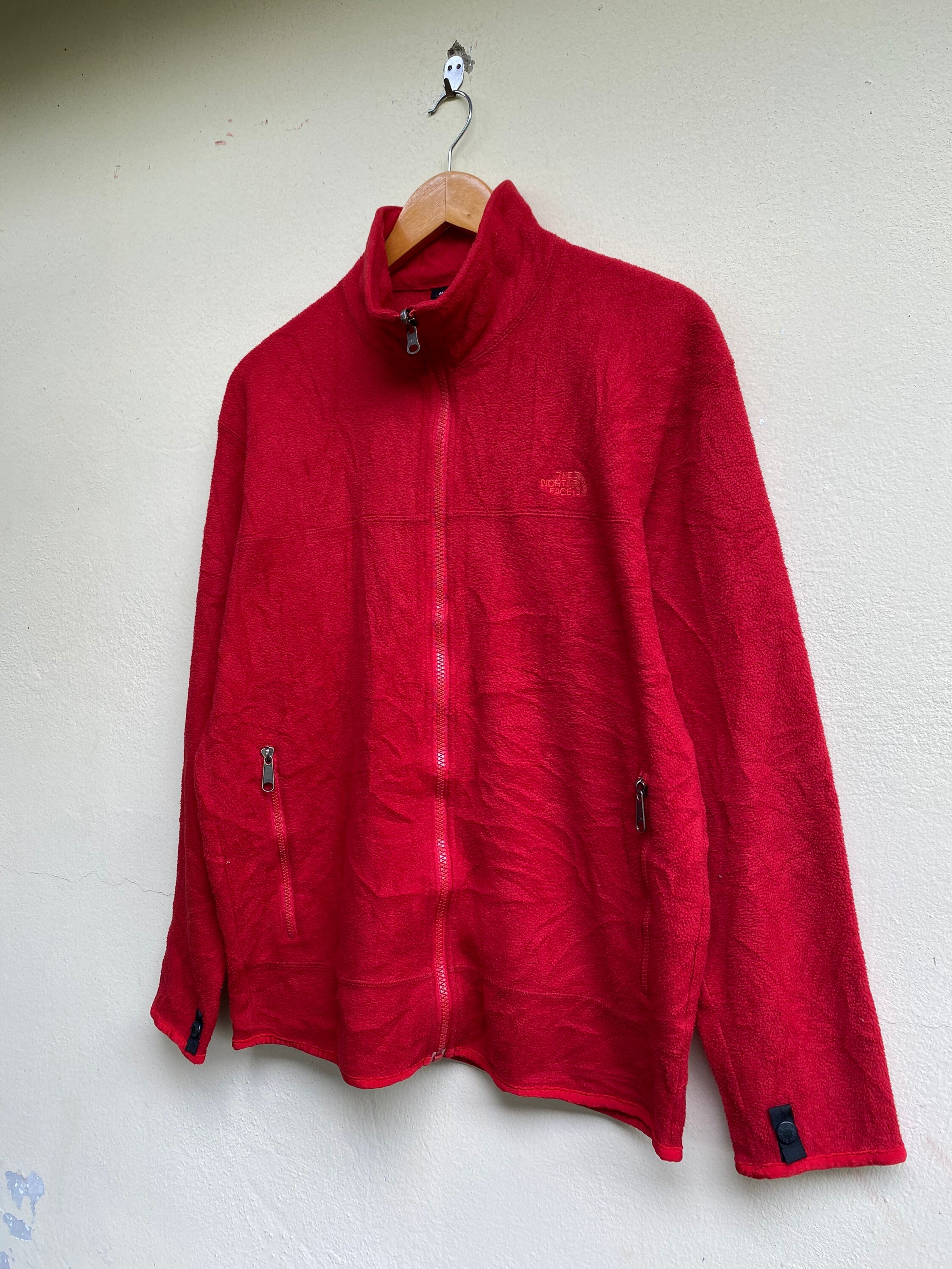 Vintage Fleece Jacket The North Face Size M Etsy