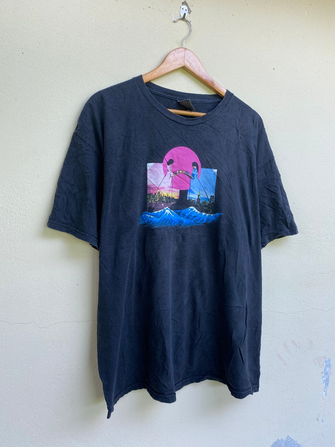 Rare vintage Tee Japanese Brand Art Size XL | Etsy