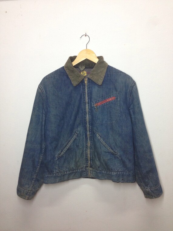 Super Rare!!! Vintage 50s Blue Bell Denim & Cordur