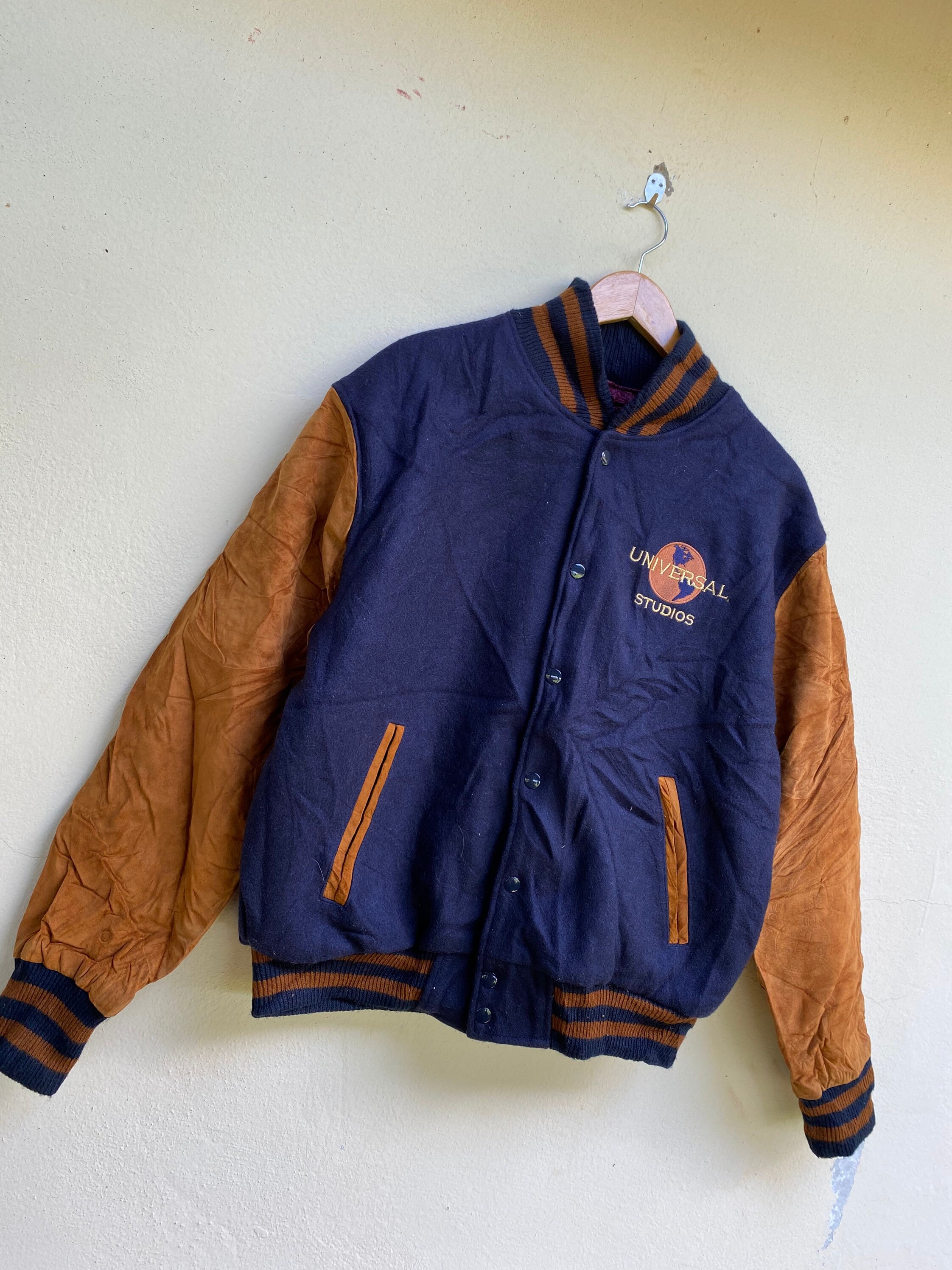 Rare Vintage Varsity Jacket Universal Studios Size M | Etsy