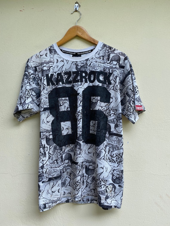 Vintage Tshirt Kazz Rock Fullprint Size M