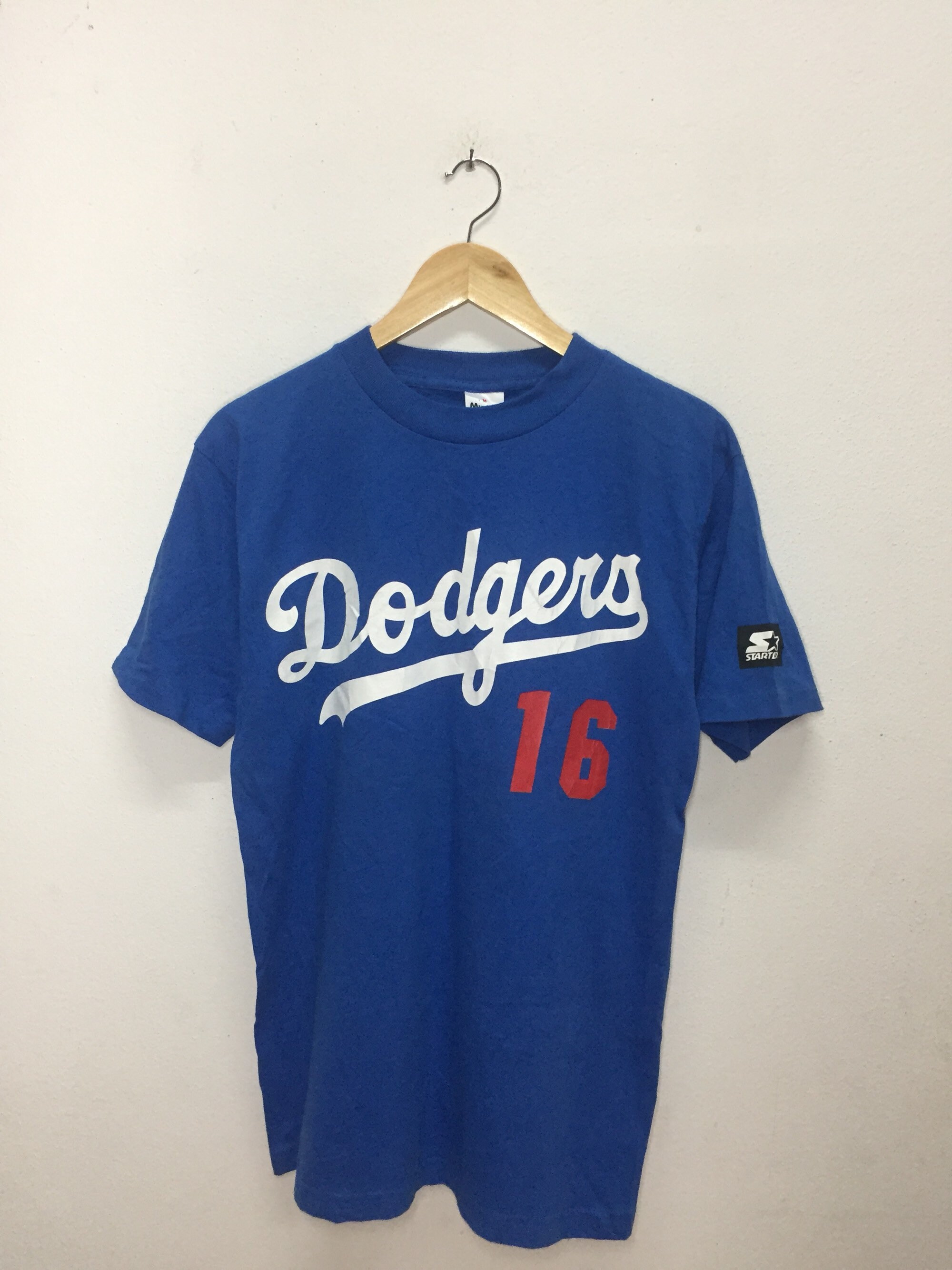 Rare Vintage Tshirt Dodgers Starter Mlb Nice Design Medium Etsy