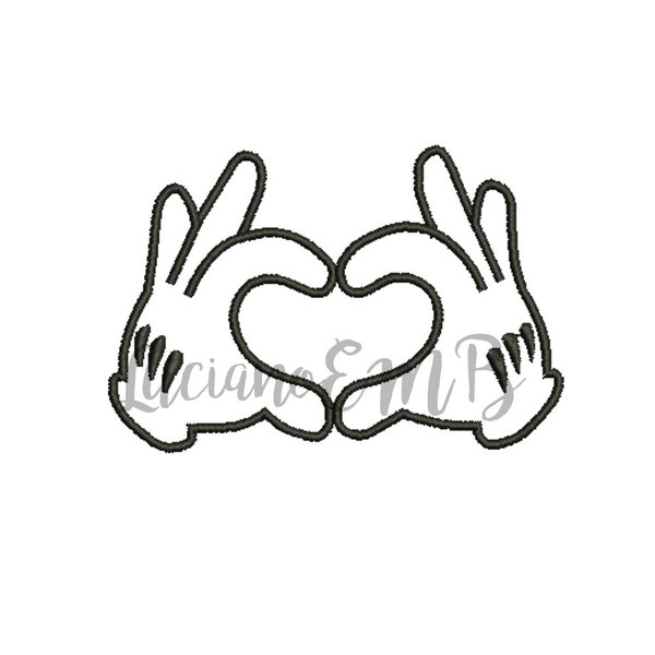 Mickey Mouse Hands - Etsy