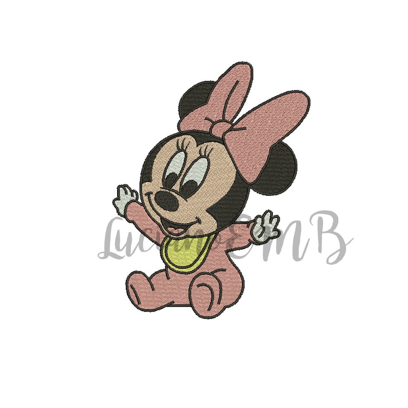 Bebe Minnie Mouse Embroidery Design 6 Tamanos 8 Etsy Bebe Minnie Mouse Embroidery Design 6 Tamanos 8 Etsy