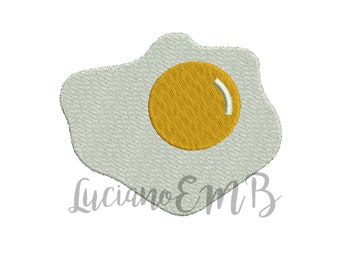 Patch Funny Fried Egg 7x6cm 