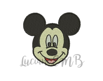 Mickey Mouse Embroidery Design-4 Sizes-8 Formats-design instant download-machine embroidery