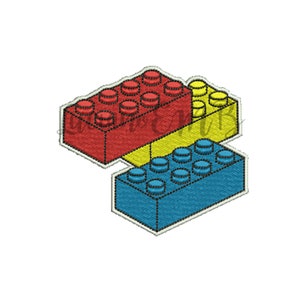 Building blocks  Embroidery Design-6 Sizes-8 Formats-design instant download-machine embroidery