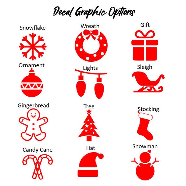 Garage Storage Labels, Christmas Storage Decals, Season Storage
