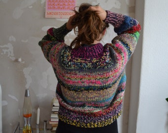 EMINE Charity Sweater, hand-knitted