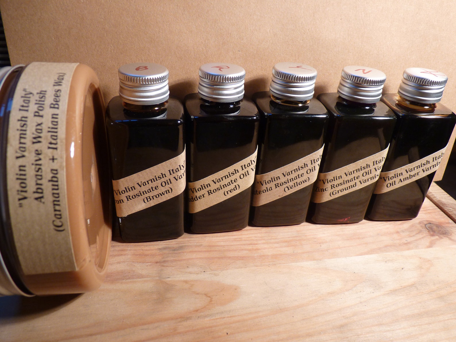 Violin Varnish Italy Complete Kit Etsy