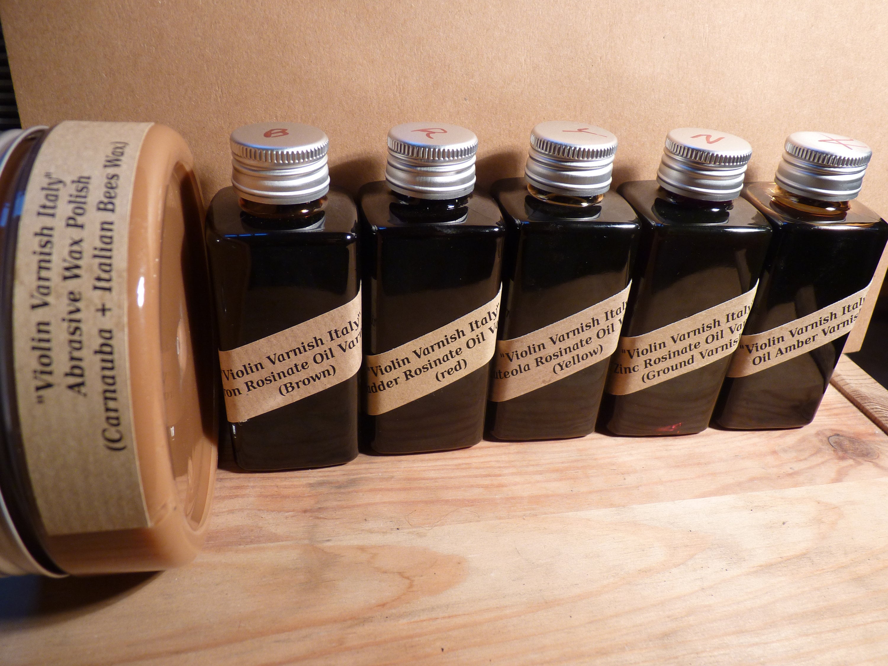 Violin Varnish Italy Complete Kit Etsy