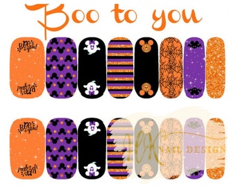 Boo To You Nail Wraps