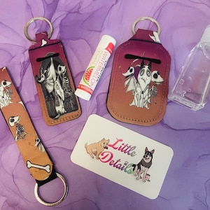 Ghost Dogs Keychain Set
