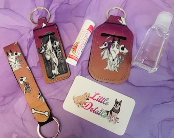 Ghost Dogs Keychain Set