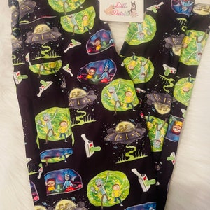 Space Adventures Leggings With High Side Pockets