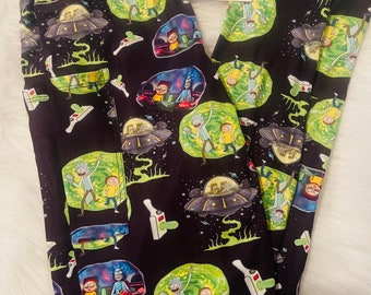 Space Adventures Leggings With High Side Pockets