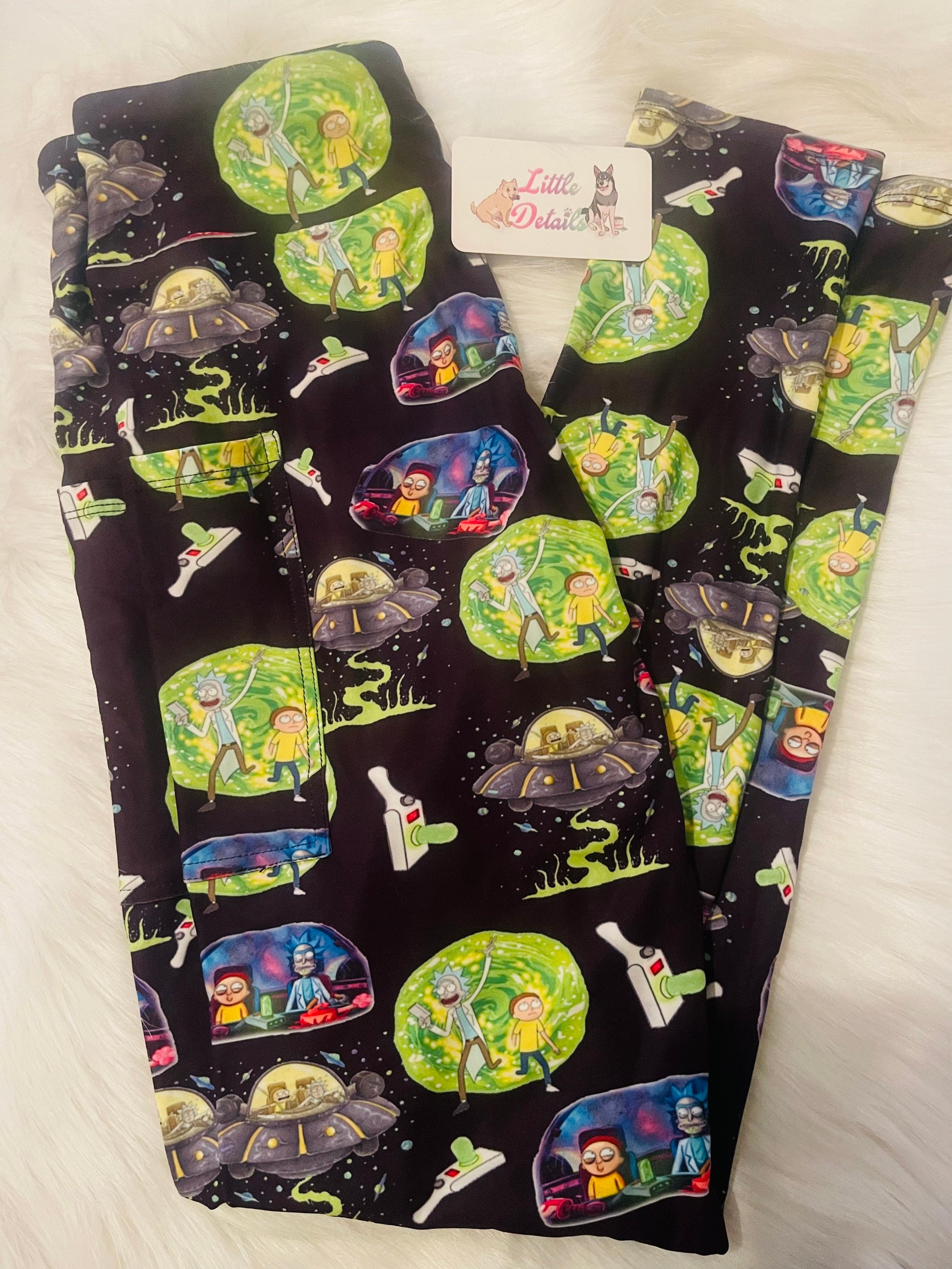 Buy Rick and Morty Pants Online In India Etsy India