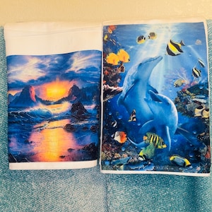 Dolphin/Sunrise Towels