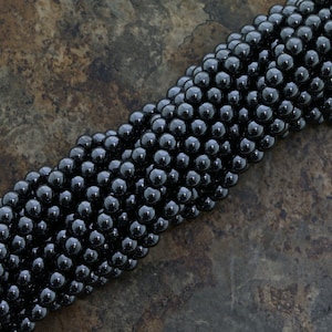 5mm Magnetic Hematite Round Mh07