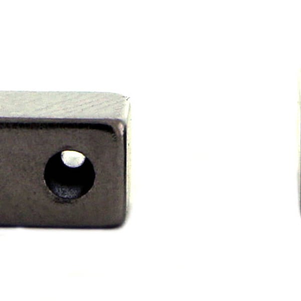 Magnetic Clasp 2 Hole Gunmetal Gray Sets Of 10 MC02