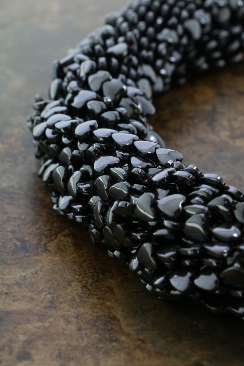 8mm Magnetic Hematite Puff Heart Mh26 - Etsy