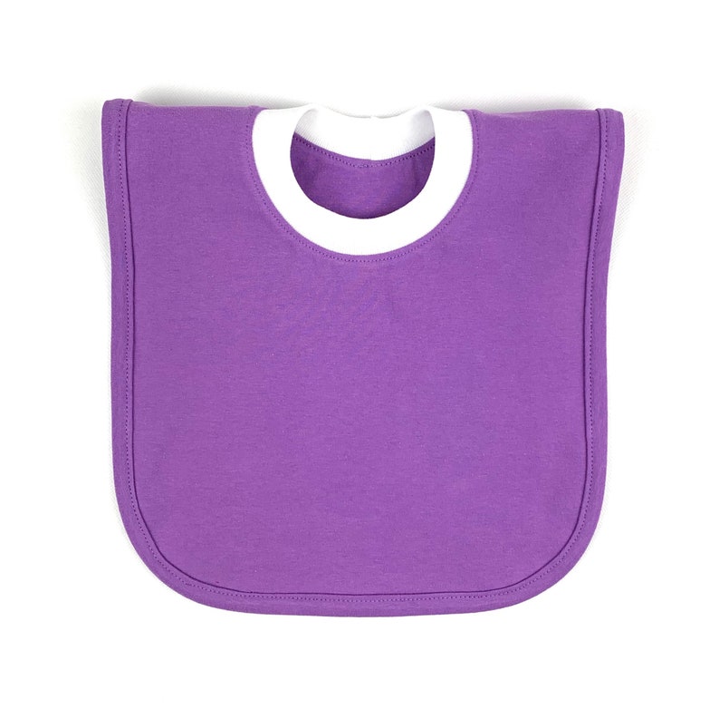 Pull Over Head Baby Bib Reversible Pullover Baby or Toddler Etsy