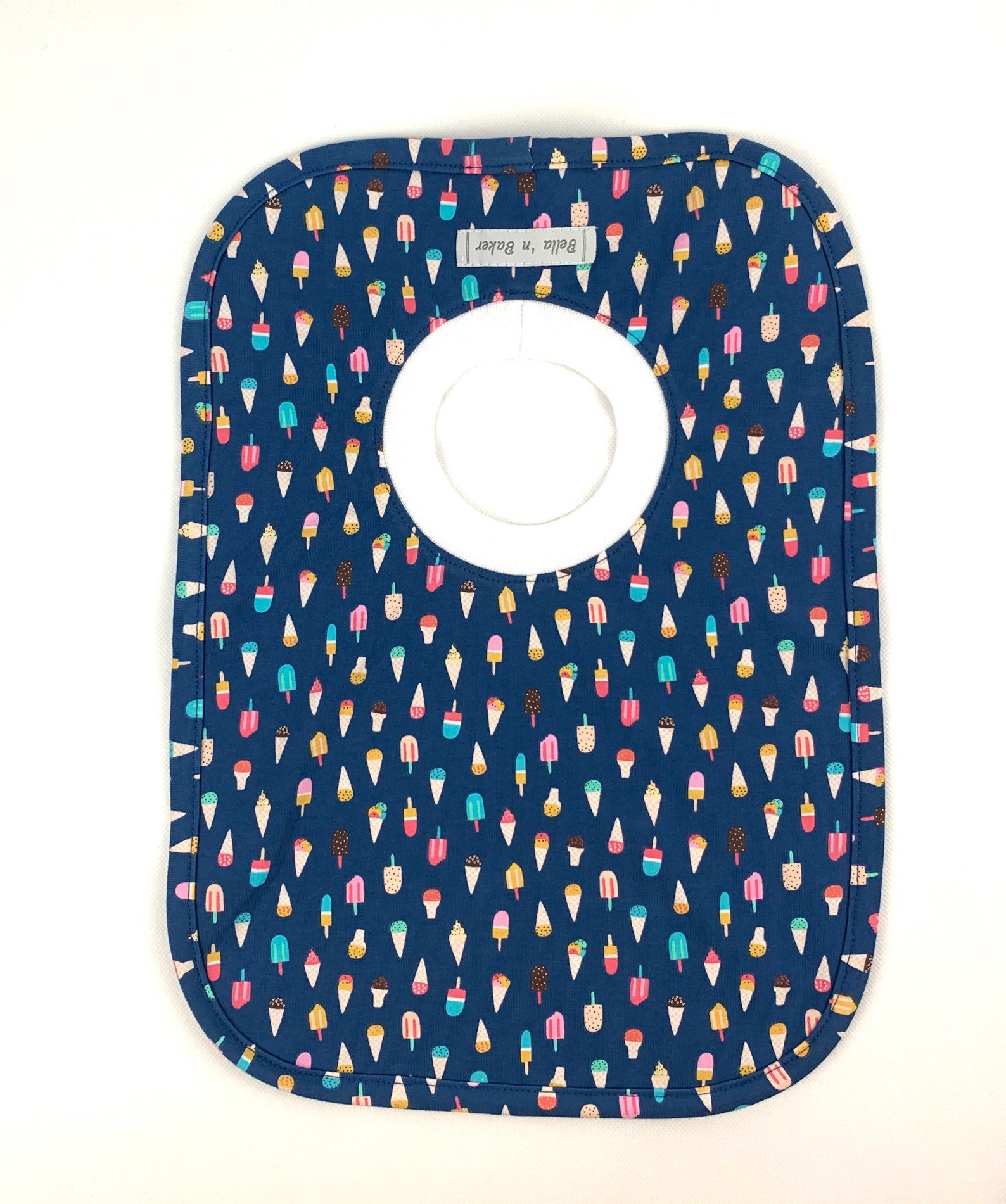 Pull Over Head Bib Reversible Pullover Baby or Toddler Bib Etsy UK