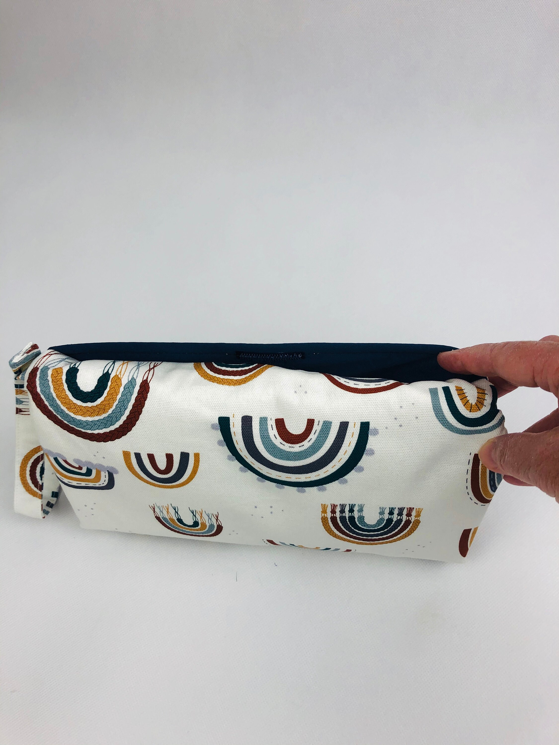 Rainbow Diaper Clutch Changing Pad Waterproof Diaper Mat With Etsy