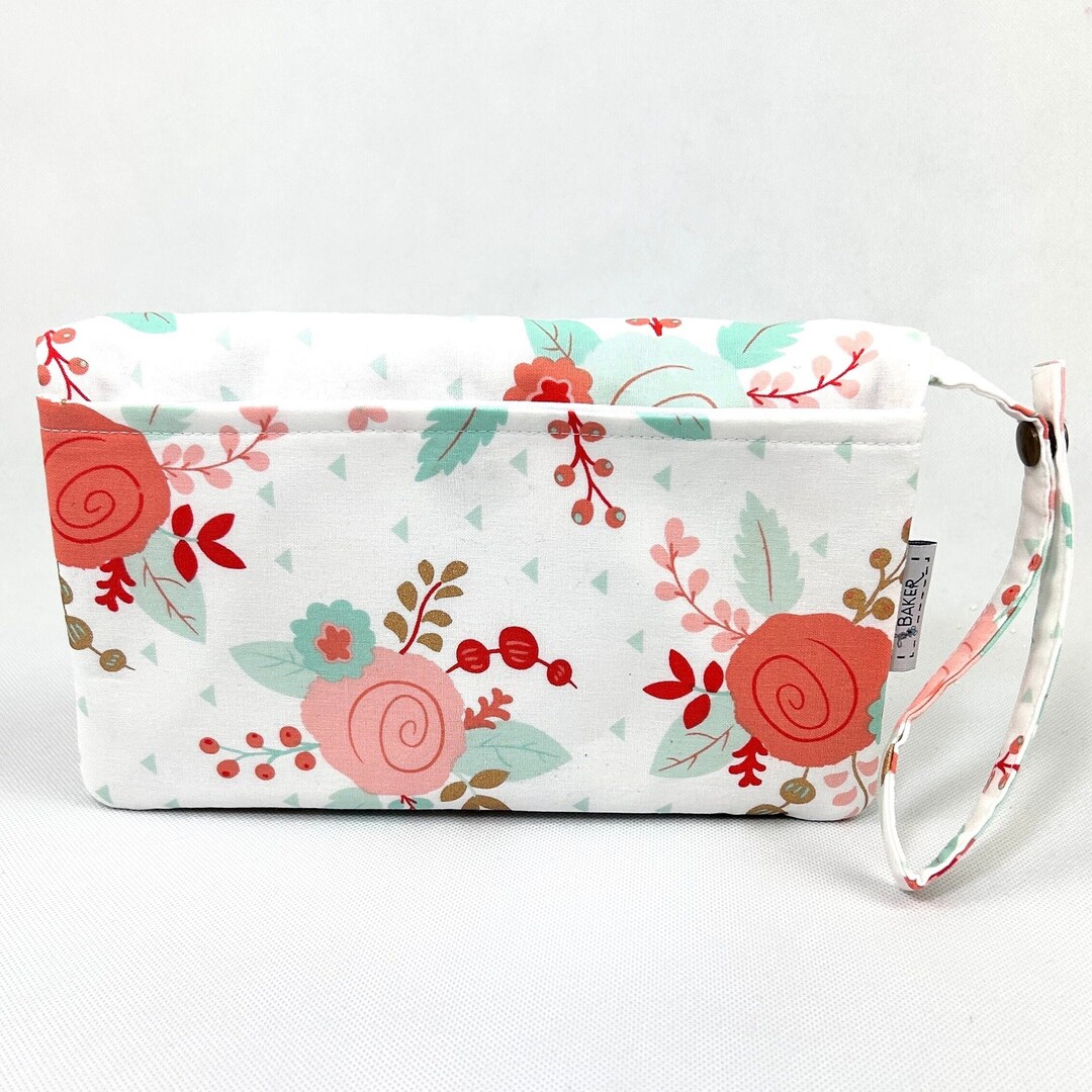 Floral Diaper Changing Pad Clutch Waterproof Diaper Mat Etsy