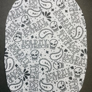 Custom Sizing! Hold My Bourbon Ostomy Bag Cover