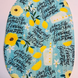 Custom Sizing! When Life Hands You Lemons Make a Gin and Tonic Ostomy Bag Cover