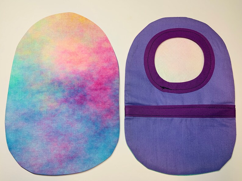 Custom Sizing Watercolor Ostomy Bag Cover Etsy