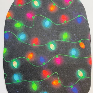Housse de sac pour stomie lumières de sapin de Noël