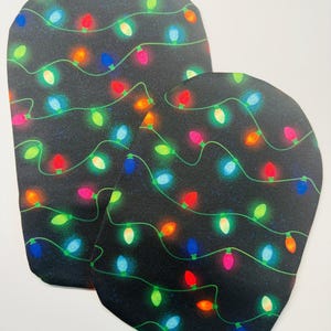 Christmas Tree Lights Ostomy Bag Cover