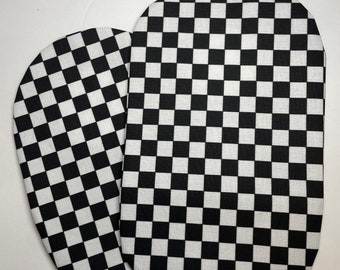 Custom Sizing! Checkered Ostomy Bag Cover