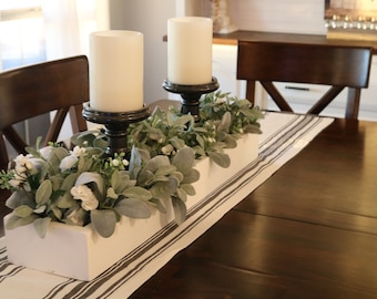 Dining Room Table Centerpiece Etsy