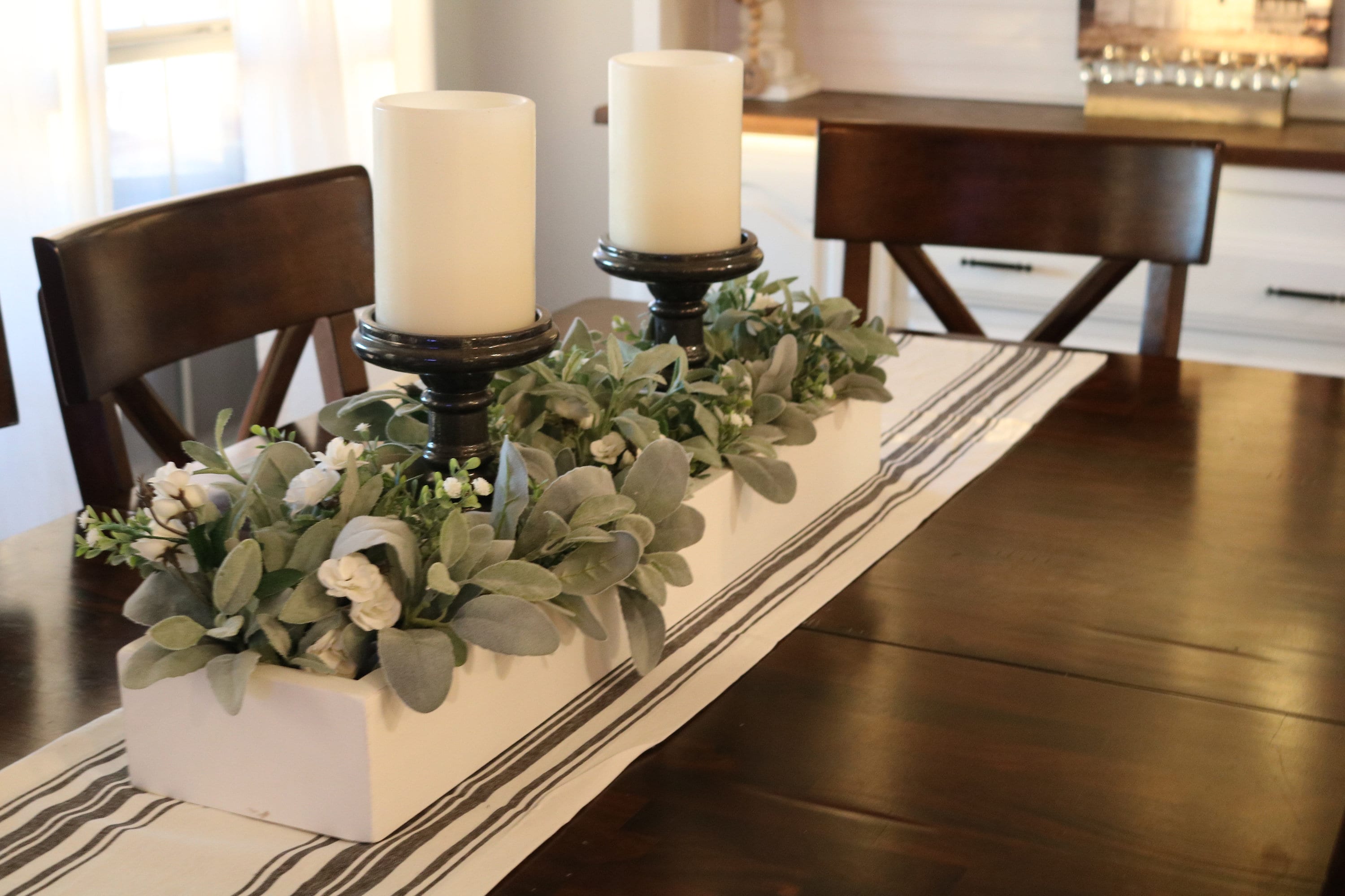 3ft Farmhouse Wooden Centerpiece Box (box only)
