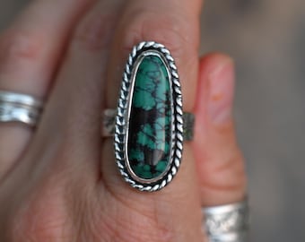 SIZE 7-7.25 Hubei Turquoise Ring