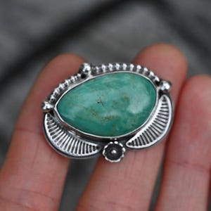 Kingman Turquoise Hat Pin