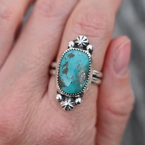 SIZE 7.5 Bisbee Turquoise Ring