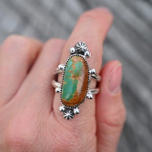 Anillo Royston Turquesa Talla 8