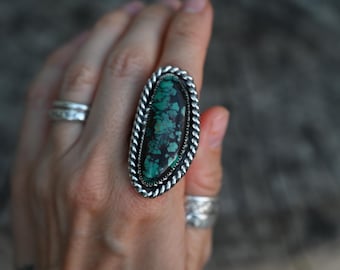 SIZE 8.75 Hubei Turquoise Ring