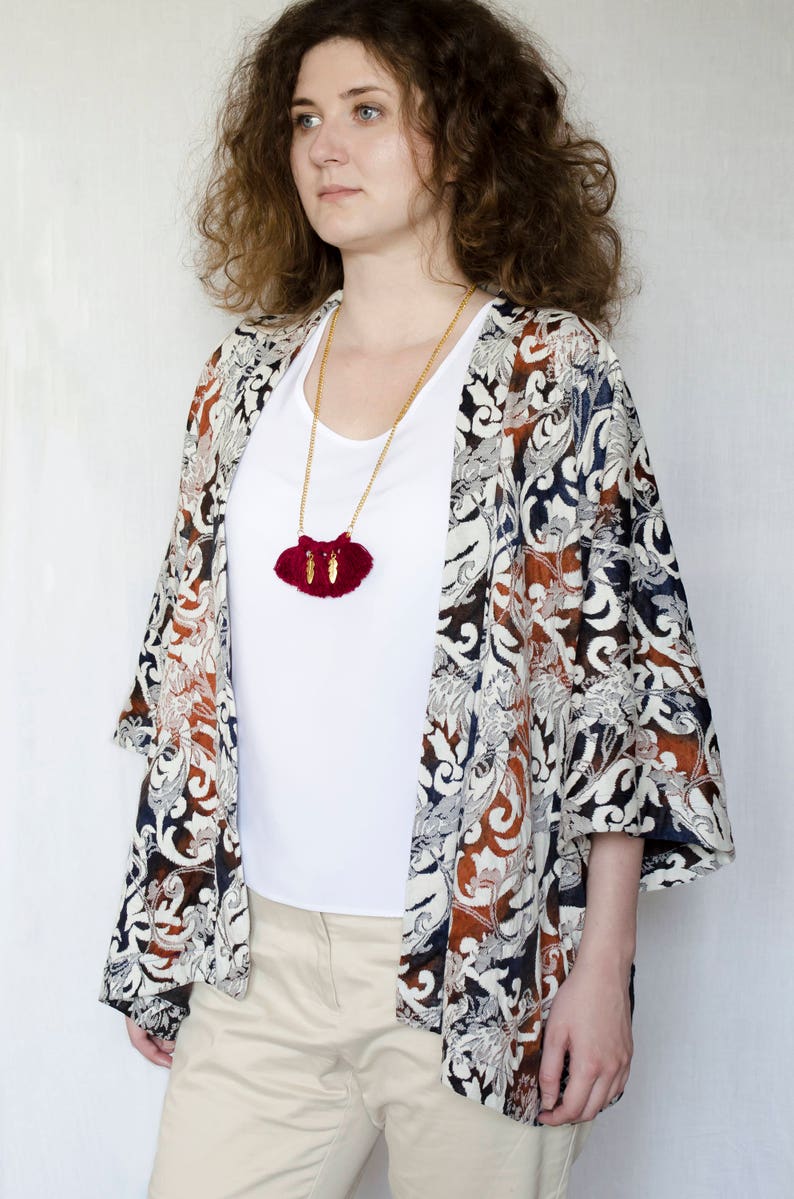 Cardigan Kimono Gilet Long Mousseline Femme Gilet Long Femme