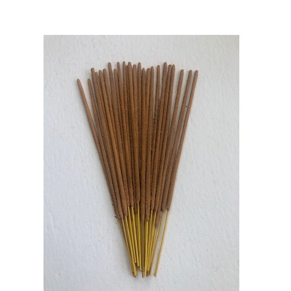 Nag Champa Incense Sticks - Fresh Hand Rolled Sticks - Traditional Indian Masala Incense - Yoga Meditation Aromatherapy Relaxation