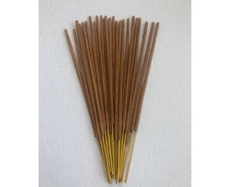 Nag Champa Incense Sticks - Fresh Hand Rolled Sticks - Traditional Indian Masala Incense - Yoga Meditation Aromatherapy Relaxation