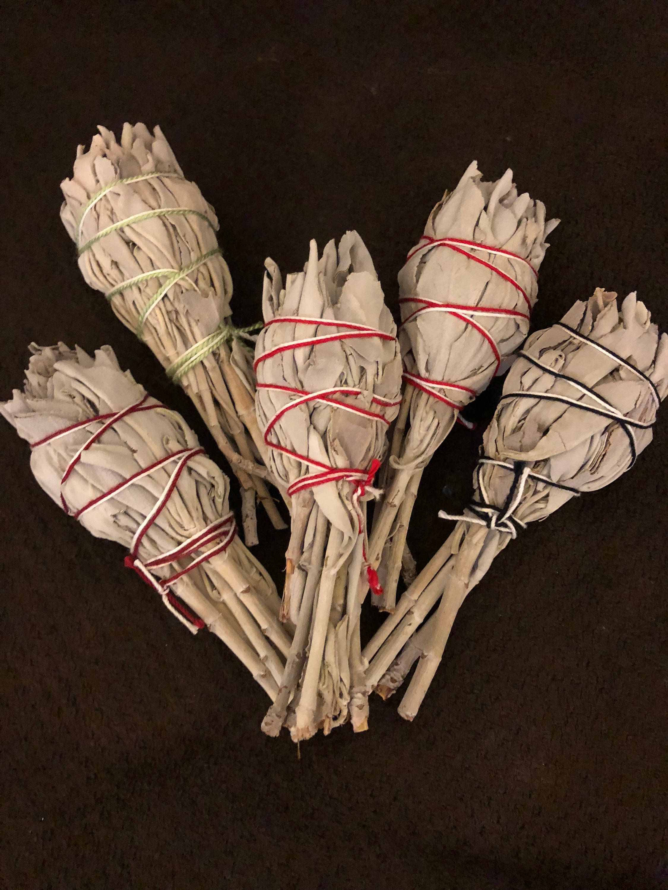 White Sage Smudge Stick 4' Dried Sage Bundle Natural Etsy UK