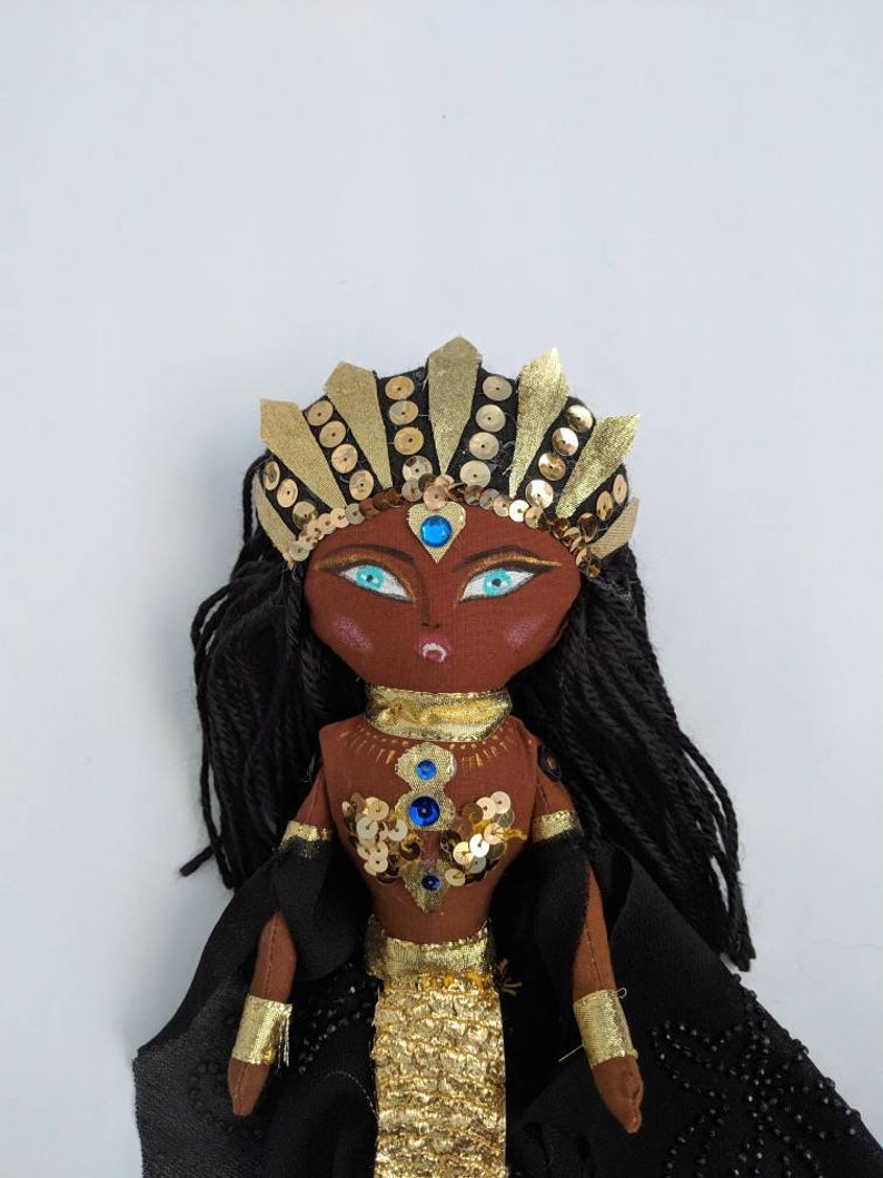 Salequeen of the Damned Doll AALIYAH Goth VAMPIRE Ooak - Etsy