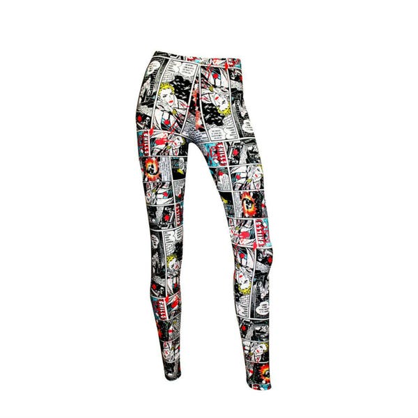 Comic Leggings - Etsy