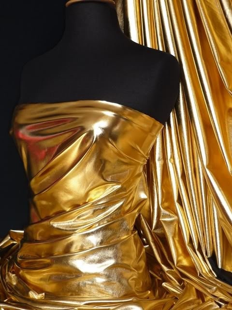 Metallic Gold Fabric Paint 